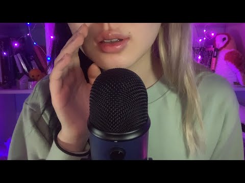 ASMR Inaudible/Unintelligible Whispers 💤 (mouth sounds)