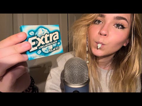 ASMR Gum Chewing & Mouth Sounds