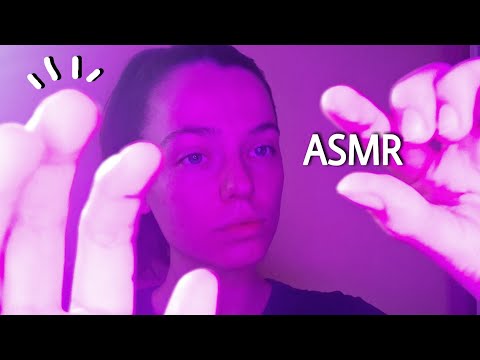 ASMR • Rearranging Your Face 🎀 Nonsensical, Semi-inaudible Whispering (German/Deutsch)