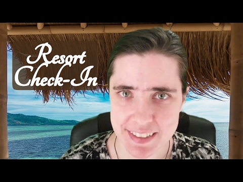 🌿ASMR Hotel Check In Role Play 🌿 (3Dio, Private Island Resort)   ☀365 Days of ASMR☀