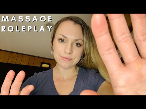 RELAXING MASSAGE ROLEPLAY ASMR | BACK MASSAGE ROLEPLAY ASMR | Fast Hand Sounds ASMR | Massage ASMR