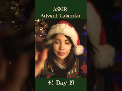 ASMR Advent Calendar  - Day 19 ✨ #asmr #shorts