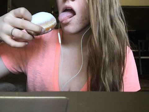 ASMR Eating Show: Donuts and Q&A!!