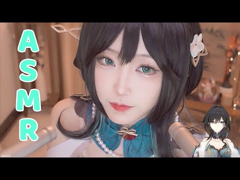 ASMR Cosplay Girl Tingles Mouth Sounds for Relax