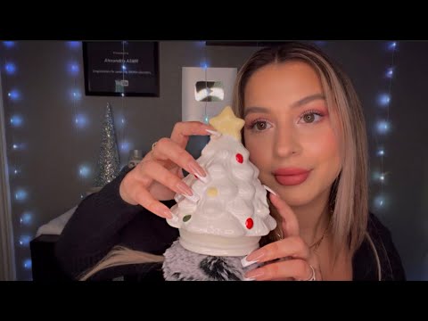 Asmr ✨ Cozy Holiday Triggers for Sleep 😴🎄🛌 + giveaway!!!
