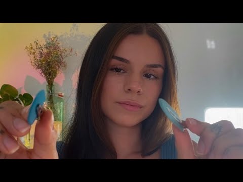 ASMR friend pampers you🦋 #shorts