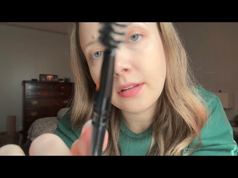 ASMR | DOING YOUR BROWS ✨up-close personal attention & whispering✨