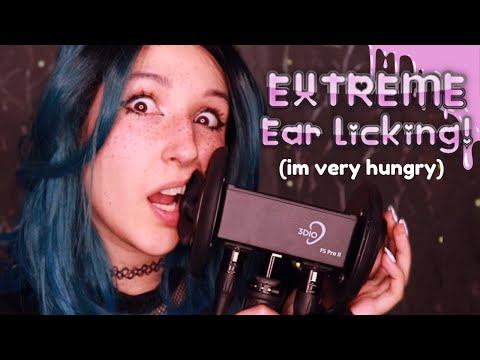 ASMR 👅 BRAINSPLOSION ~ Aggressive Ear Attack! | Mouth Sounds, Tongue Wiggles, Ear Licking ~