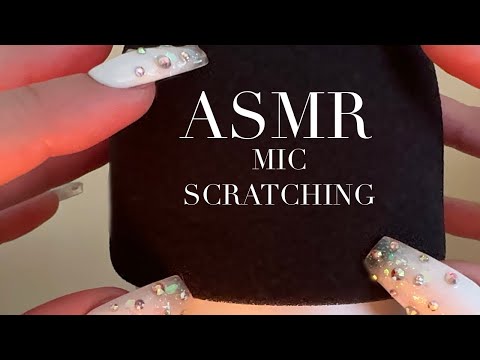 ASMR Intense Mic Scratching / Relaxing Brain Massage (no talking)