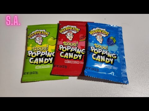 Asmr | Sour Popping Candy Sound