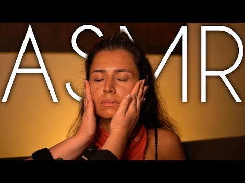 💤 Real Person ASMR Face Massage and Gentle Touching (No Talking)