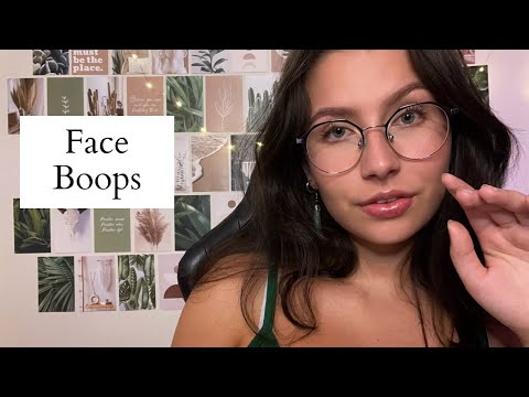 ASMR | Face Boops & Tongue Clicking