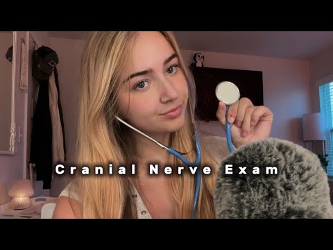 ASMR Cranial Nerve Exam! (light triggers, follow my instructions, fast and aggressive)