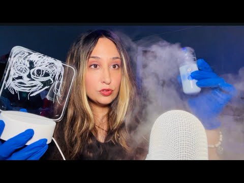 Drawing your Face ASMR Gum Chewing/ Gloves/ Up Close/ Personal Attention/ Trigger Assortment/ RP