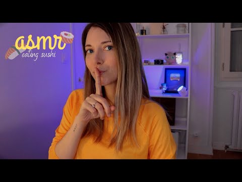 ASMR eating Candy SUSHI | Muy RELAJANTE en español | Love ASMR