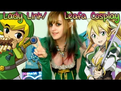 Lady Link / Leafa Cosplay ~ BabyZelda Gamer Girl [Legend of Zelda] [SAO : Sword Art Online]