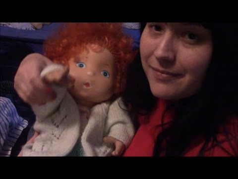 Asmr - 30k special - Comforting / Pampering 1 of my oldest dolls - face brushing / scalp massage etc