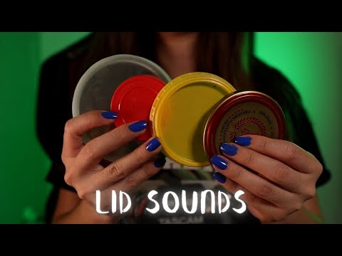 ASMR The Best Lid Sounds for sleep - No Talking