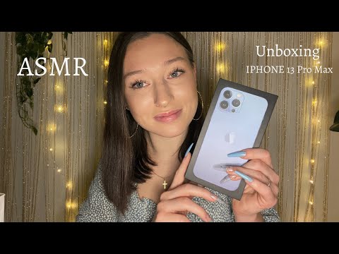 ASMR FRANCAIS - Déballage IPHONE 13 Pro max ( Tapping )