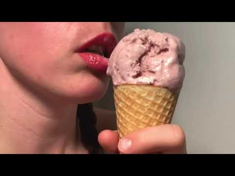 ASMR Food Video-Making Out Kissing Ice Cream