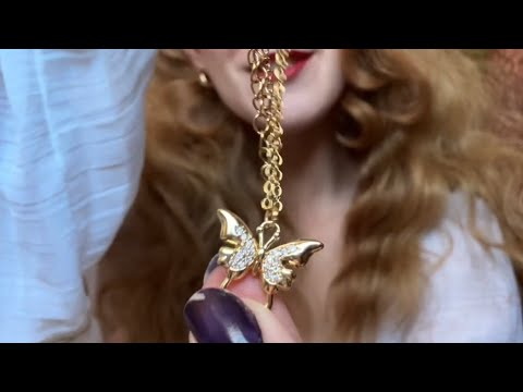 ASMR Ethereal Tingly Jewelry ✨ Unpacking & Try On with Jewelry from Life Satrangi