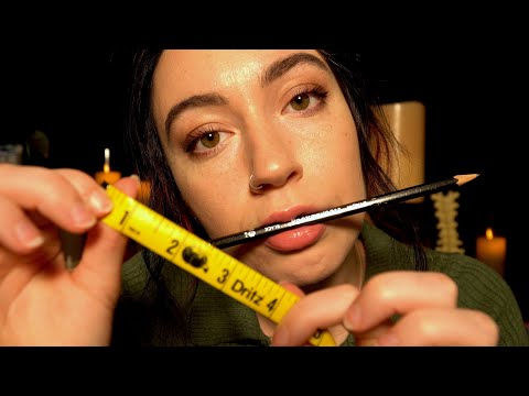 ASMR | Up CLOSE Face Mapping & Tracing