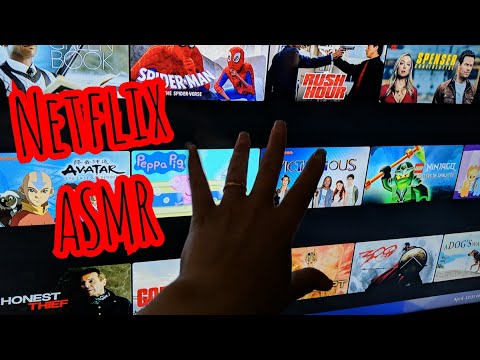 ASMR Netflix TV Tracing Fan fav (compilation)