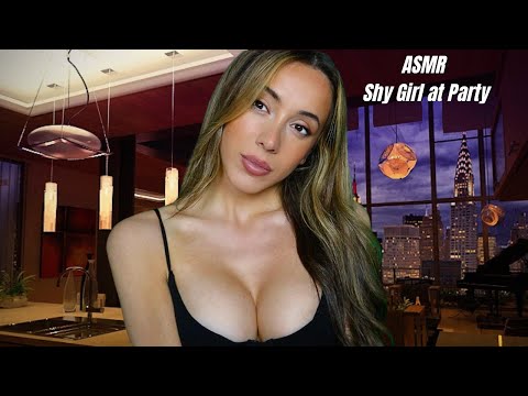 ASMR Shy Girl at Party Likes You | soft spoken