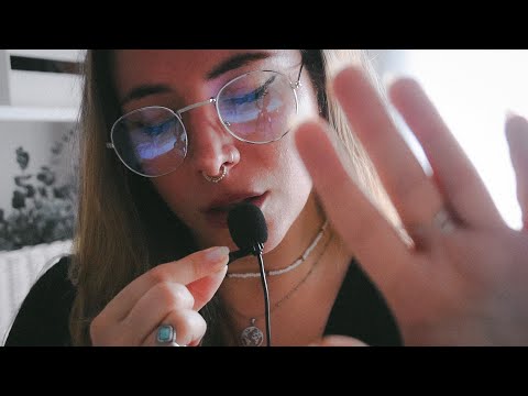 ASMR mouth sounds & lens tapping (no talking)
