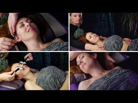 ASMR Massage London ✨ Tingle Treatment ✨ Massage, Tapping, Face Brushing