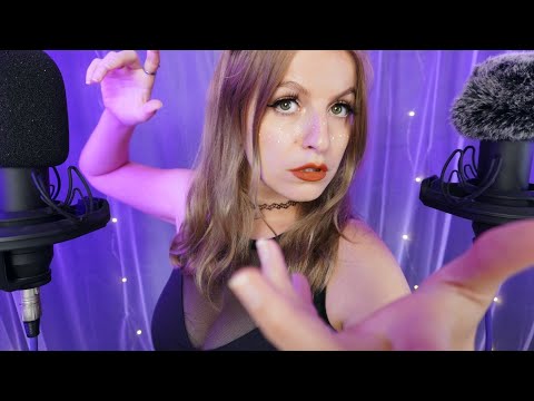 ASMR Good witch cleans your energy with reiki