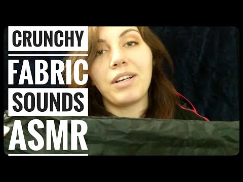 Crunchy Fabric Sounds ASMR