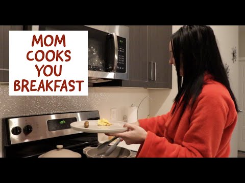 [ASMR] Mom Cooks You Breakfast