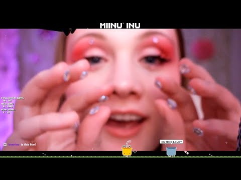 ASMR SPARKLY Up Close Personal Attention (ear to ear)