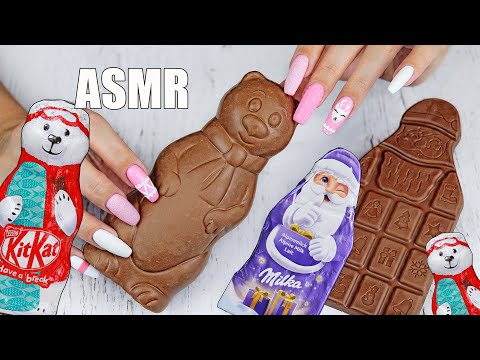 ASMR CHOCOLATE Triggers Whisper Milka KitKat 🍫 АСМР ШОКОЛАД Триггеры и ШЕПОТ