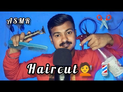 ASMR Relaxing Haircut Roleplay (Personal attention)Hair salon✂️💈