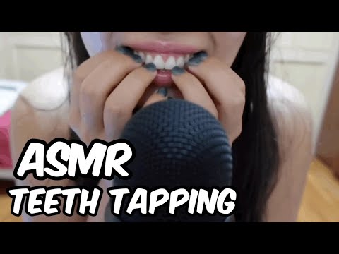 ASMR - Teeth Tapping No Talking Tingles Mouth Sounds 입소리