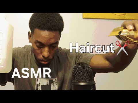 [ASMR] a lofi- relaxing Haircut