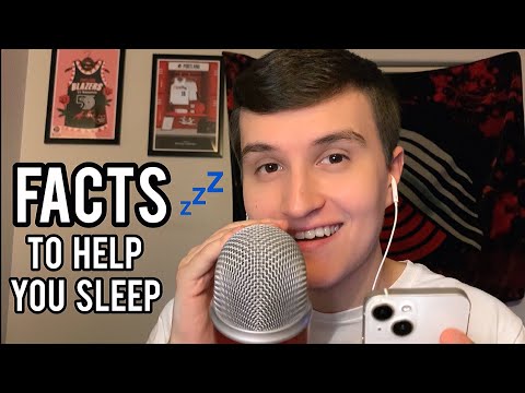 ASMR Whispering Random Facts To Help You Sleep 💤