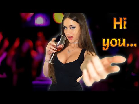 ASMR- Sweet Girl Flirting With You in a club ♥