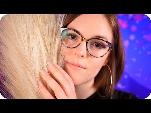 ASMR *Brain Melting* Personal Attention To Help You Sleep ♡ (Hair Clipping, Plucking, Pampas Grass)