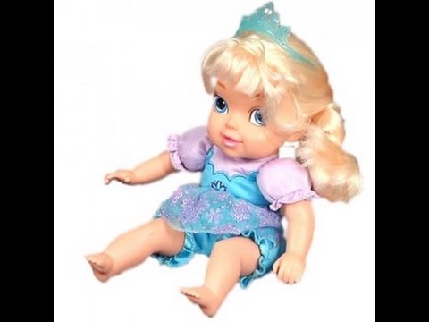 Disney Frozen Baby Elsa Disney Frozen BABY Elsa Doll  - Disney Toy Review