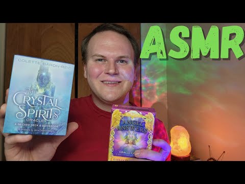 ASMR🌸Chill With Me for Relaxed Reading & Healing🌸(Angel & Oracle Cards, Crystal Energy)