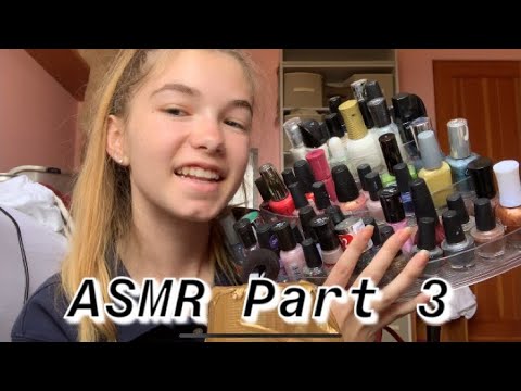 ASMR nail polish tapping// part 3