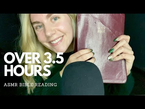 ASMR Bible Reading | Gospel of Matthew | Over 3.5 Hours