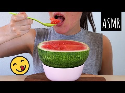 ASMR Eating Sounds: Crunchy & Juicy Watermelon (No Talking)