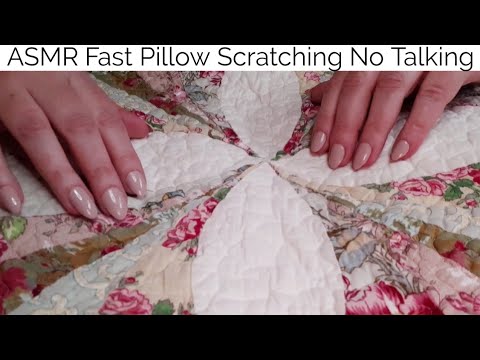ASMR Fast Pillow Scratching (No Talking)Lo-fi