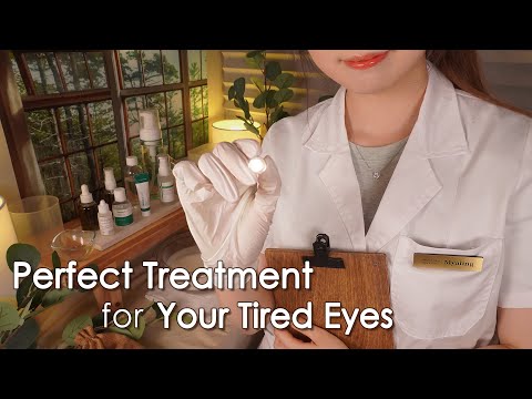 ASMR Perfect Treatment for Your Tired eyes✨