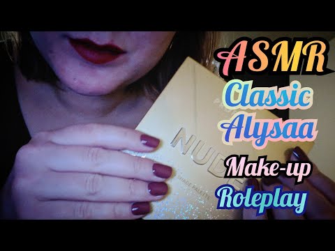 ASMR makeup roleplay whisper