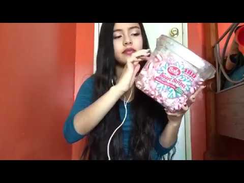 ASMR | No Talking | Mouth Sounds + Peppermint Candy